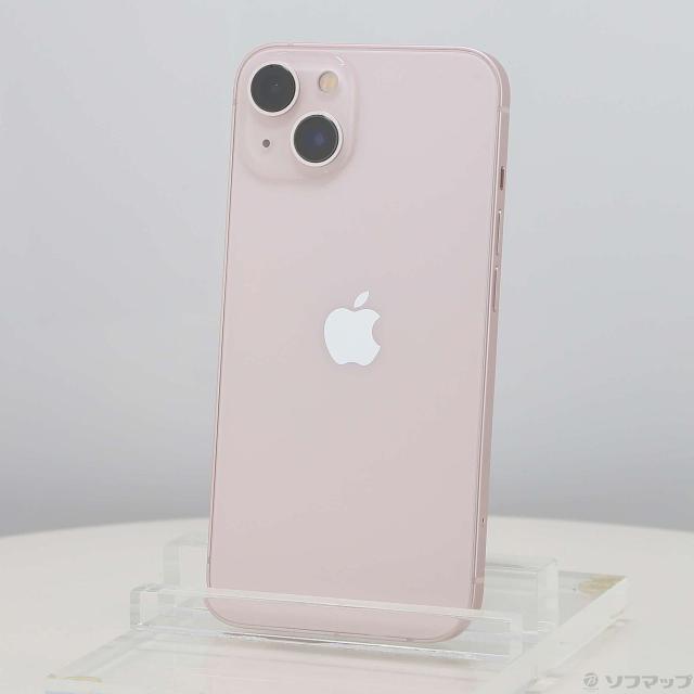 (中古)Apple iPhone13 128GB ピンク MLNE3J/A SIMフリー(258-ud)