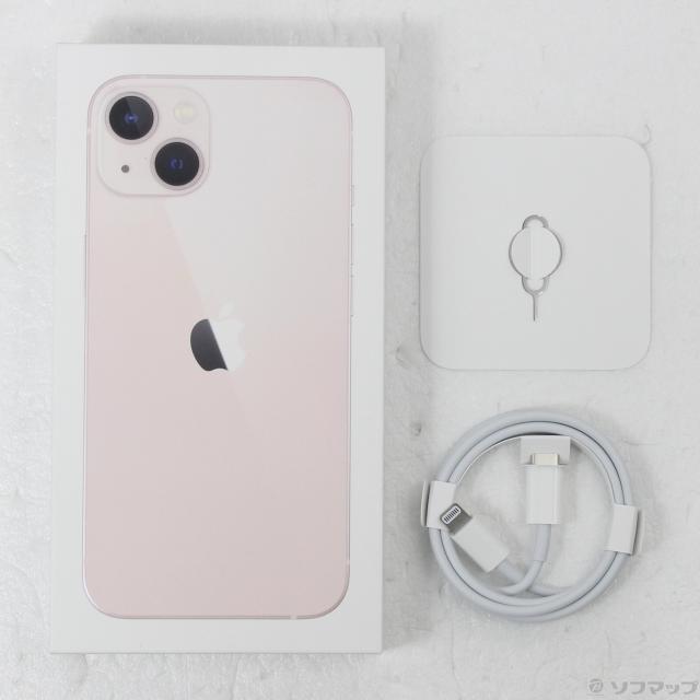 (中古)Apple iPhone13 128GB ピンク MLNE3J/A SIMフリー(258-ud)_4