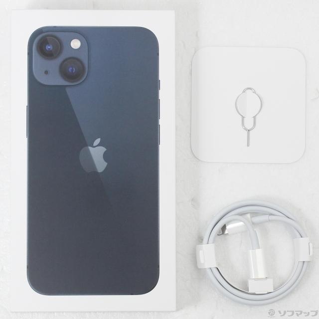 (中古)Apple iPhone13 128GB ミッドナイト MLNC3J/A SIMフリー(258-ud)_4