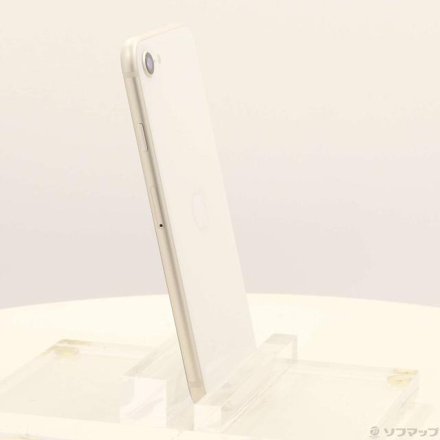 (中古)Apple iPhone SE 第3世代 64GB スターライト MMYD3J/A SIMフリー(297-ud)_3