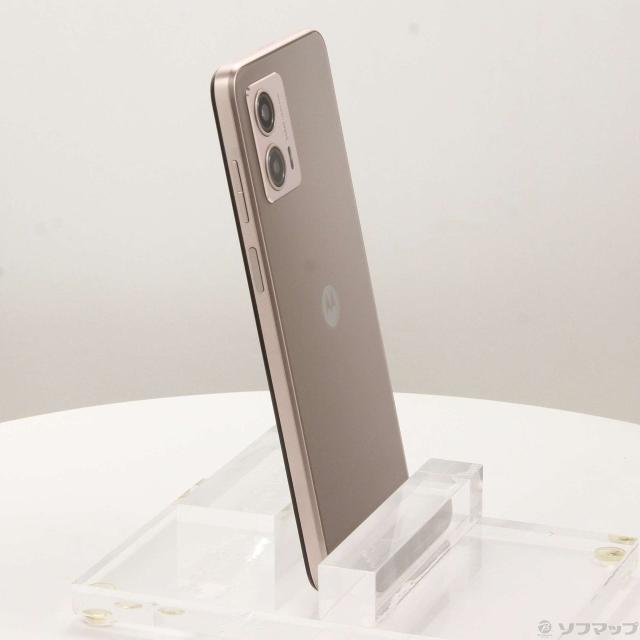 (中古)Motorola moto g53y 5G 128GB ペールピンク MOSAD3 Y!mobile SIMフリー(251-ud)