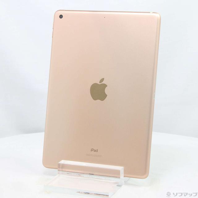 (中古)Apple iPad 第7世代 128GB ゴールド MW792J/A Wi-Fi(368-ud)