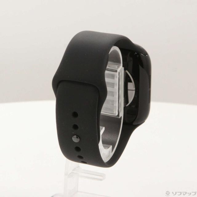 (中古)Apple Apple Watch Series 11 GPS 46mm ジェットブラックアルミニウムケース ブラックスポーツバンド(377-ud)_2