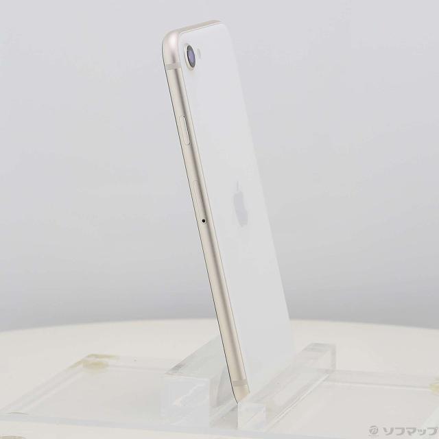 (中古)Apple iPhone SE 第3世代 64GB スターライト MMYD3J/A SIMフリー(258-ud)_3