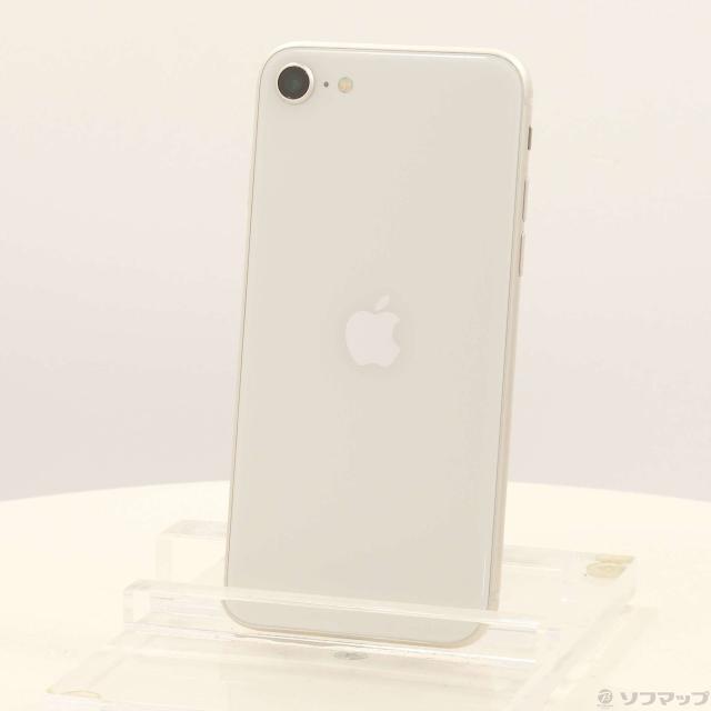 中古】Apple(アップル) iPhone SE 第3世代 64GB スターライト MMYD3J 