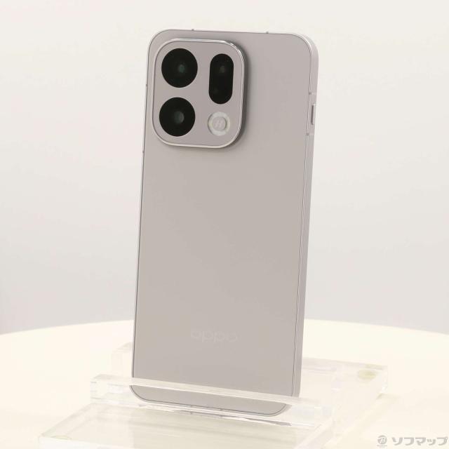 (中古)OPPO OPPO Find X9 512GB チタニウムグレー CPH2797GY SIMフリー(262-ud)