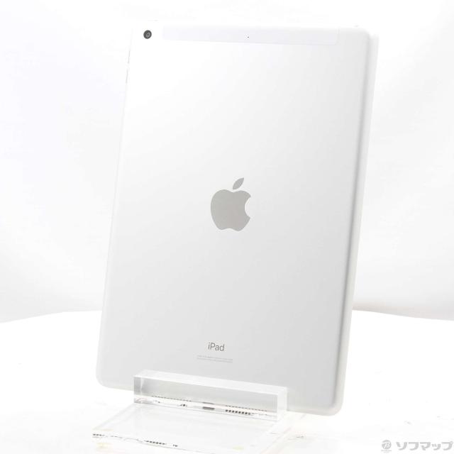 (中古)Apple iPad 第7世代 32GB シルバー MW6C2J/A docomoロック解除SIMフリー(305-ud)