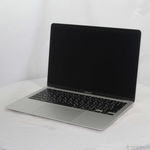(中古)Apple MacBook Air 13.3-inch Late-2020 MGN93J/A Apple M1 8コアCPU_7コアGPU 16GB SSD256GB シルバー (26.3 Tahoe)(258-ud)