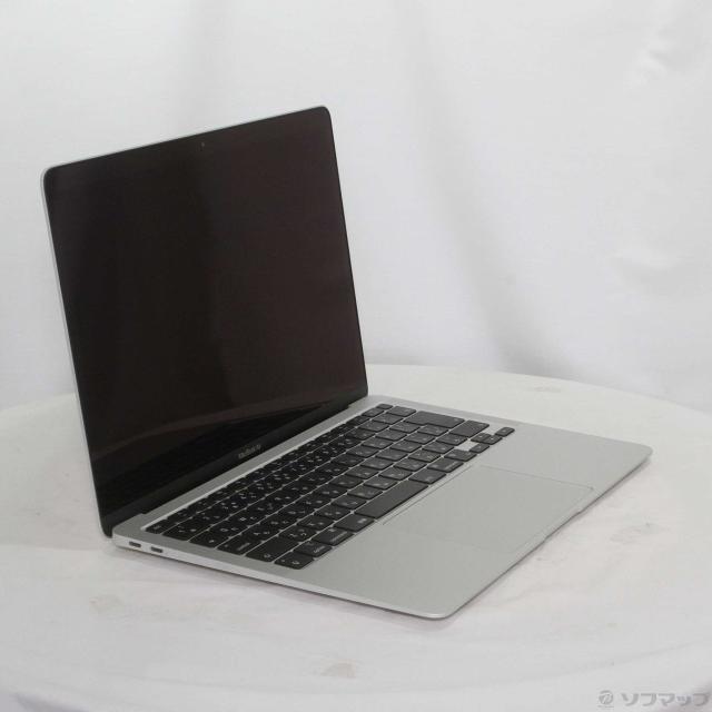 (中古)Apple MacBook Air 13.3-inch Late-2020 MGN93J/A Apple M1 8コアCPU_7コアGPU 16GB SSD256GB シルバー (26.3 Tahoe)(258-ud)