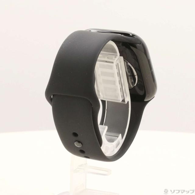 (中古)Apple Apple Watch Series 11 GPS 46mm ジェットブラックアルミニウムケース ブラックスポーツバンド(258-ud)_2