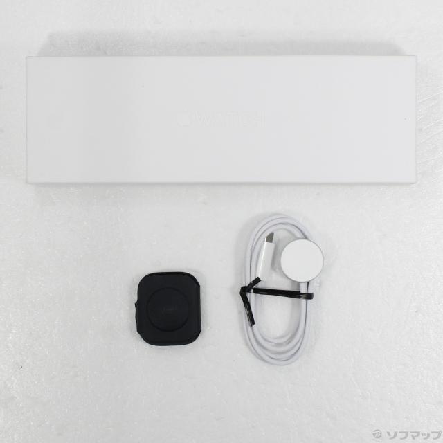 (中古)Apple Apple Watch Series 11 GPS 46mm ジェットブラックアルミニウムケース ブラックスポーツバンド(258-ud)_4