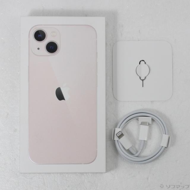 (中古)Apple iPhone13 128GB ピンク MLNE3J/A SIMフリー(262-ud)_4