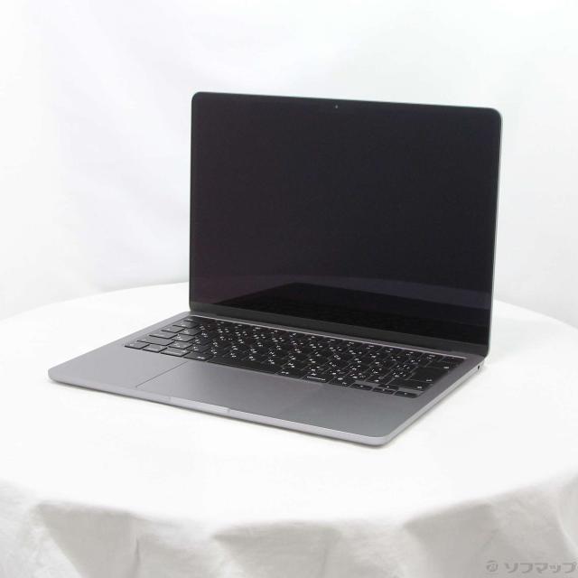 (中古)MacBook Air 13.6-inch Mid-2022 MLXW3J/A M2 8コアCPU_8コアGPU 8GB SSD256GB スペースグレイ (15.7 Sequoia)(269-ud)