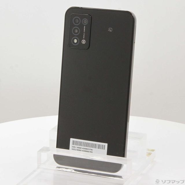 中古)ワイモバイル Libero 5G III 64GB ブラック ZESBY3 Y!mobile SIM