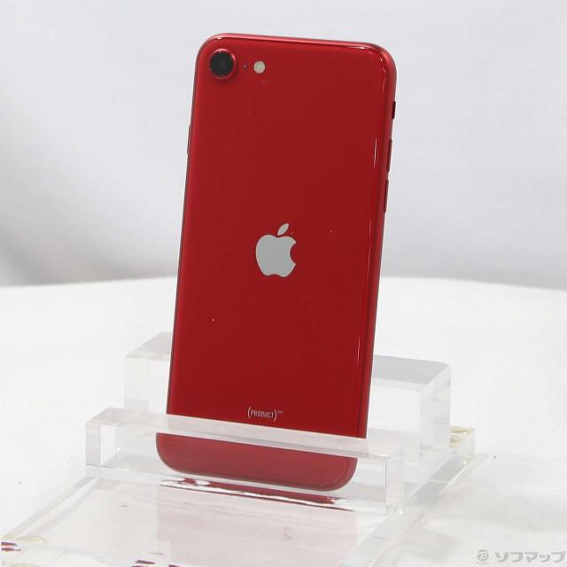 (中古)Apple iPhone SE 第2世代 64GB プロダクトレッド MHGR3J/A SIMフリー(377-ud)