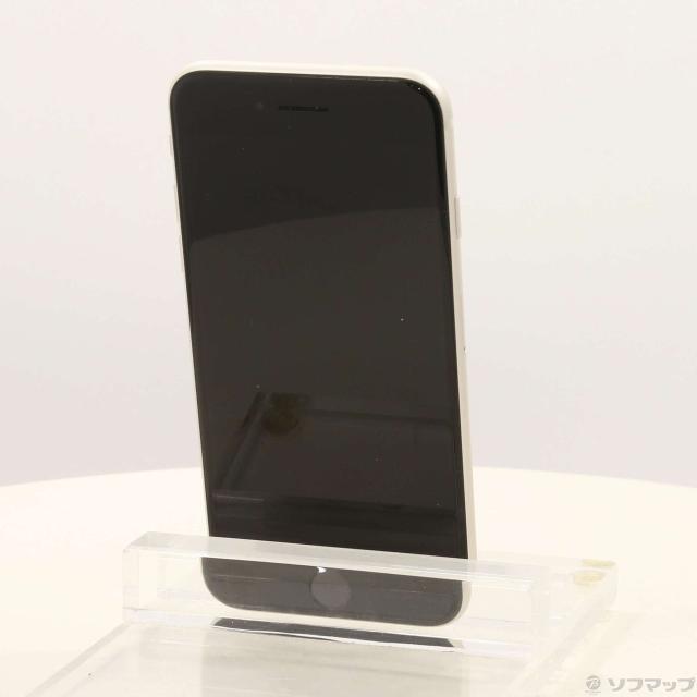 中古)Apple iPhone SE 第3世代 64GB スターライト MMYD3J/A SIMフリー