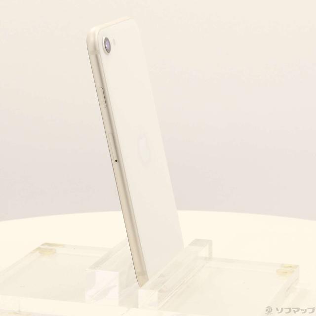 中古)Apple iPhone SE 第3世代 64GB スターライト MMYD3J/A SIMフリー