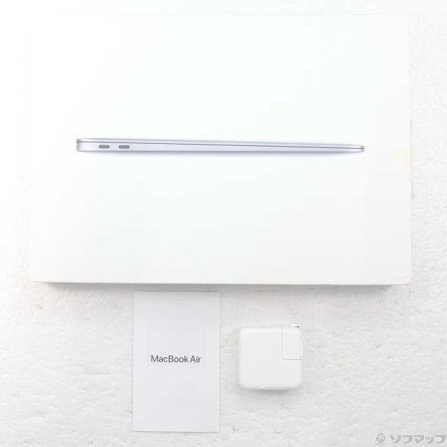 (中古)MacBook Air 13.3-inch Late-2020 MGN63J/A M1 8コアCPU_7コアGPU 16GB SSD256GB スペースグレイ (26.3 Tahoe)(368-ud)