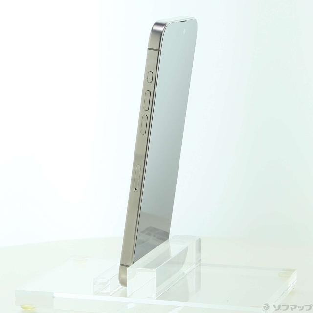 (中古)Apple iPhone15 Pro Max 256GB ナチュラルチタニウム MU6R3J/A SIMフリー(262-ud)