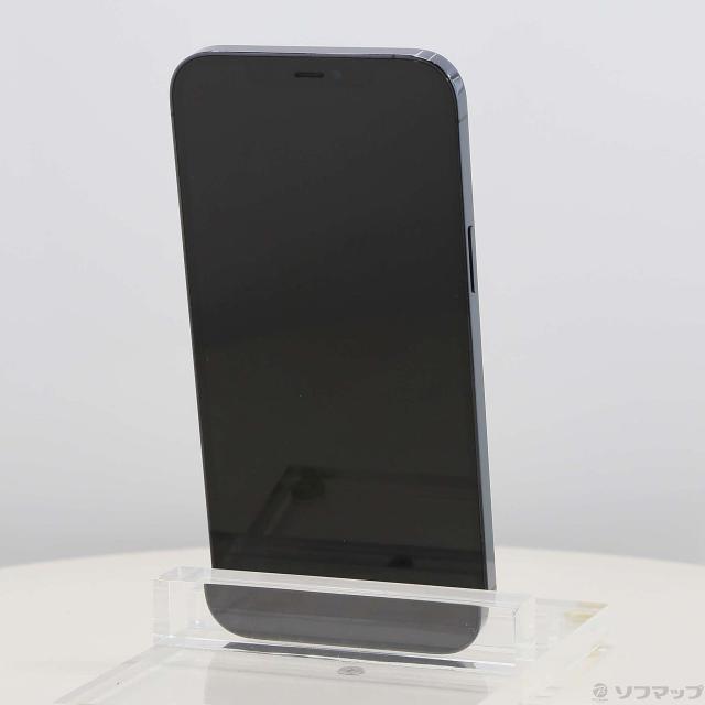(中古)SoftBank iPhone12 Pro Max 256GB パシフィックブルー MGD23J/A SoftBank(297-ud)_2