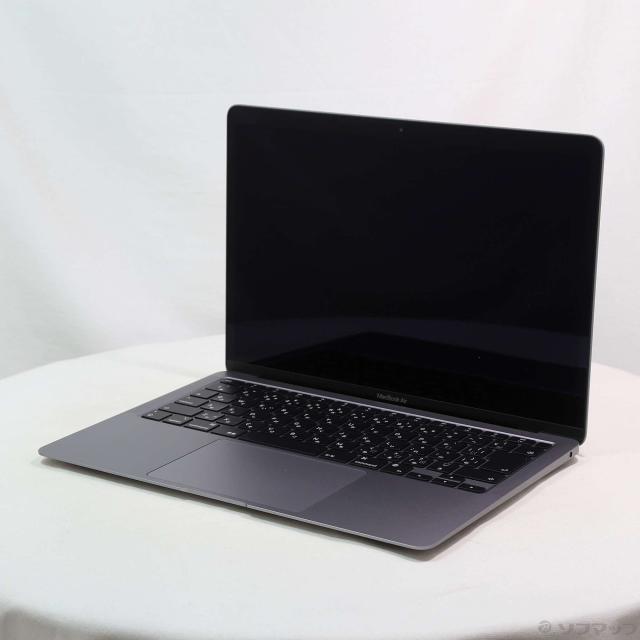 (中古)Apple MacBook Air 13.3-inch Late-2020 MGN63J/A Apple M1 8コアCPU_7コアGPU 8GB SSD256GB スペースグレイ (26.3 Tahoe)(348-ud)
