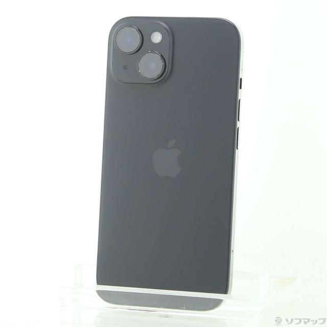 中古)Apple iPhone15 128GB ブラック MTMH3J/A SIMフリー(262-ud 