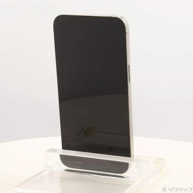 (中古)Apple iPhone15 Pro Max 256GB ナチュラルチタニウム MU6R3J/A SIMフリー(258-ud)