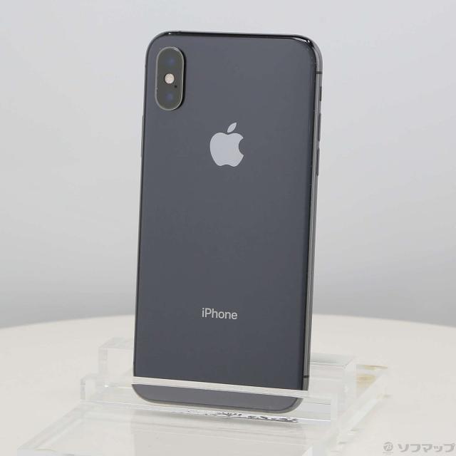 中古)Apple iPhoneXS 256GB スペースグレイ MTE02J/A SIMフリー(349-ud 