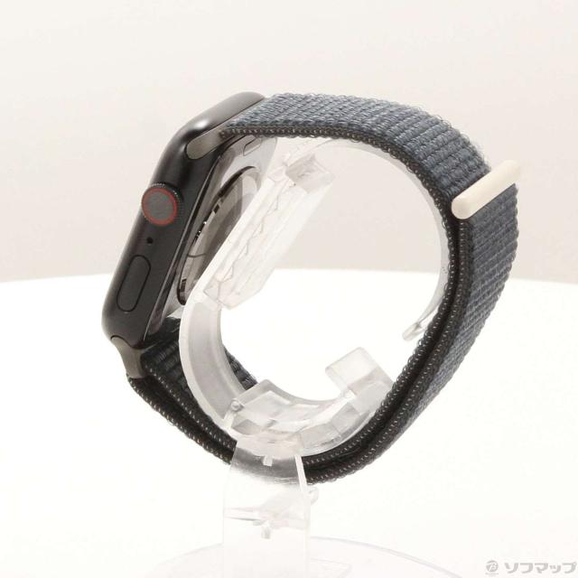 (中古)Apple (展示品) Apple Watch Series 9 GPS + Cellular 45mm ミッドナイトアルミニウムケース ミッドナイトスポーツループ(377-ud)_1