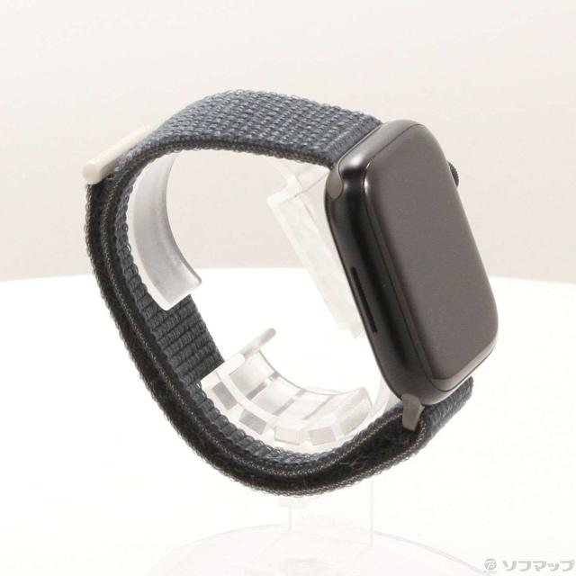 (中古)Apple (展示品) Apple Watch Series 9 GPS + Cellular 45mm ミッドナイトアルミニウムケース ミッドナイトスポーツループ(377-ud)_3