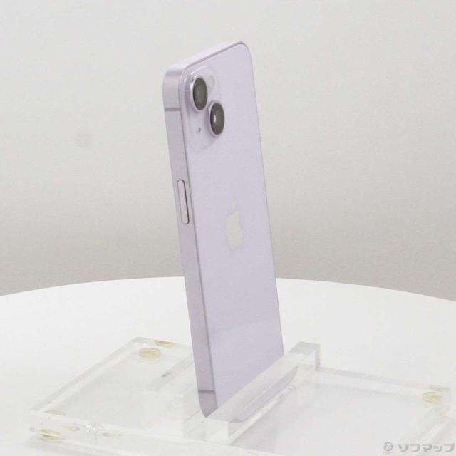 (中古)Apple iPhone14 256GB パープル MPW93J/A SIMフリー(262-ud)