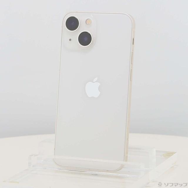 中古)Apple iPhone13 mini 128GB スターライト MLJE3J/A SIMフリー(262 