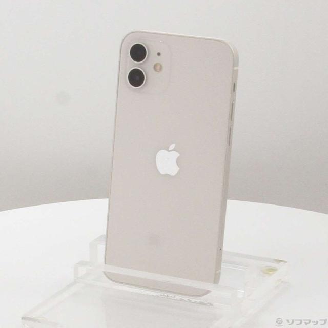 (中古)Apple iPhone12 64GB ホワイト MGHP3J/A SIMフリー(297-ud)