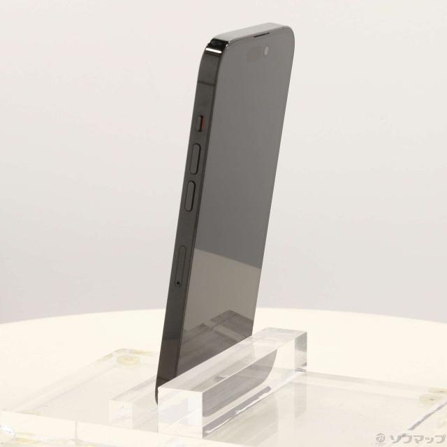 (中古)Apple iPhone14 Pro 128GB スペースブラック MPXU3J/A SIMフリー(262-ud)