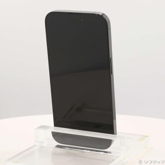 (中古)Apple iPhone14 Pro 128GB スペースブラック MPXU3J/A SIMフリー(262-ud)