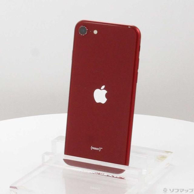 中古)Apple iPhone SE 第3世代 128GB プロダクトレッド MMYH3J/A SIM