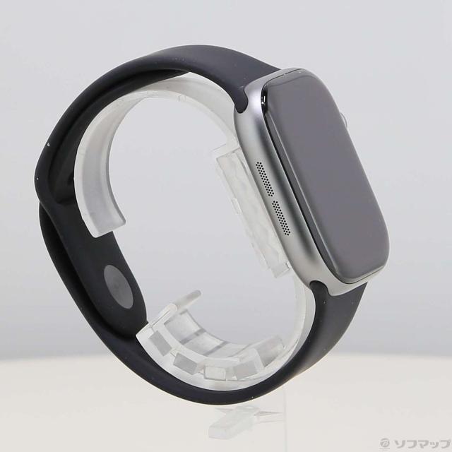(中古)Apple Apple Watch Series 11 GPS 46mm スペースグレイアルミニウムケース ブラックスポーツバンド(198-ud)_3