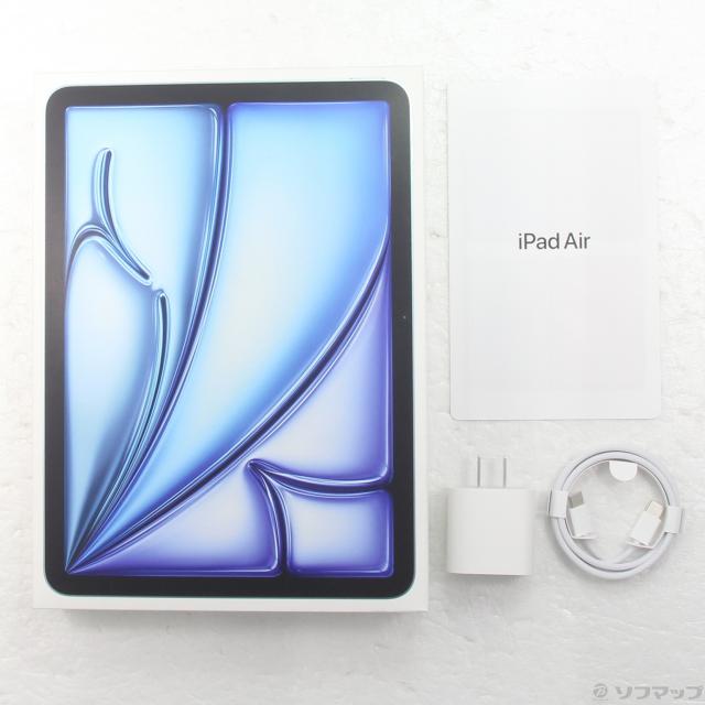 中古)Apple iPad Air 11インチ(M3) 128GB ブルー MC9X4J/A Wi-Fi(258