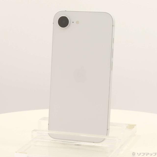 (中古)Apple iPhone16e 128GB ホワイト 3N763J/A SIMフリー(258-ud)