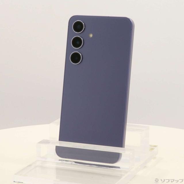 (中古)SAMSUNG Galaxy S24 256GB コバルトバイオレット SM-S921QZVESJP SIMフリー(258-ud)