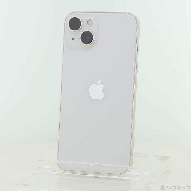 (中古)Apple iPhone13 128GB スターライト MLND3J/A SIMフリー(295-ud)