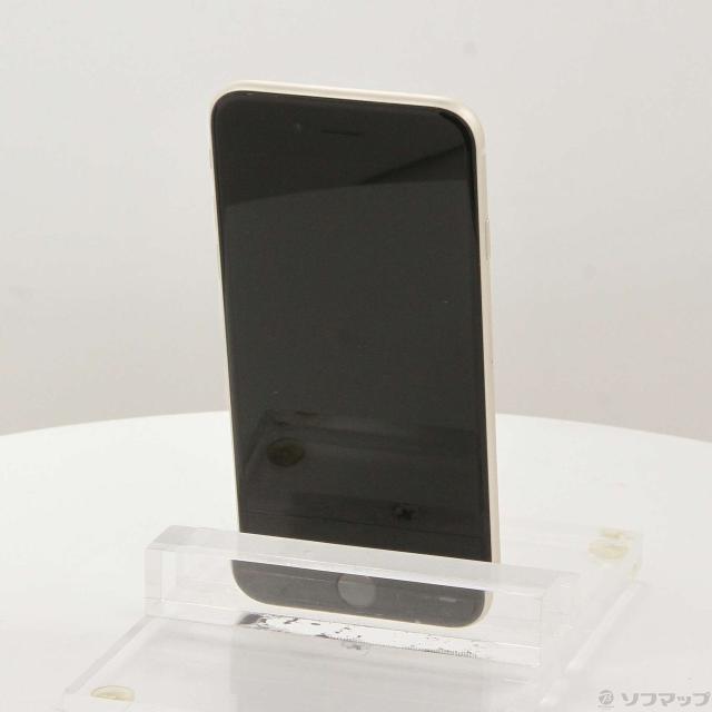 (中古)Apple iPhone SE 第3世代 64GB スターライト MMYD3J/A SIMフリー(258-ud)_2