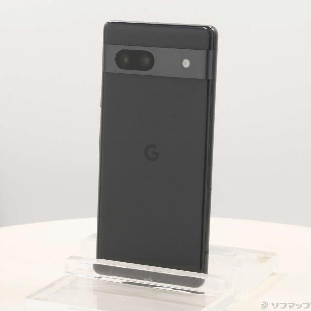 (中古)GOOGLE Google Pixel 7a 128GB チャコール GOSAZ3 Y!mobile SIMフリー(305-ud)