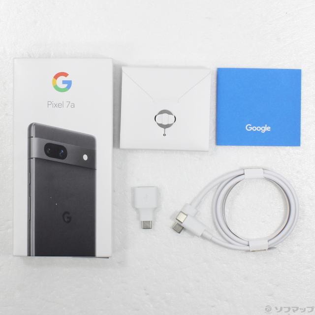 (中古)GOOGLE Google Pixel 7a 128GB チャコール GOSAZ3 Y!mobile SIMフリー(305-ud)_4