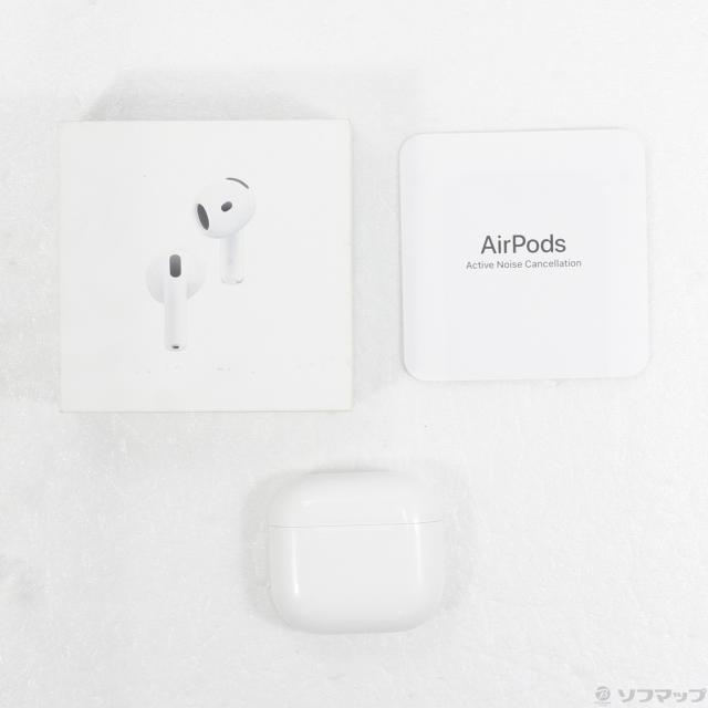 (中古)Apple AirPods 4 アクティブノイズキャンセリング搭載 MXP93J/A(344-ud)_4