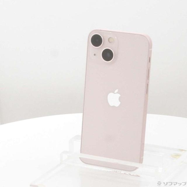 中古)Apple iPhone13 mini 256GB ピンク MLJL3J/A SIMフリー(258-ud 