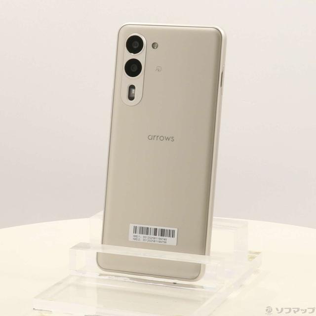 (中古)FCNT arrows We2 Plus 256GB シャンパンシルバー M06 楽天 SIMフリー(377-ud)