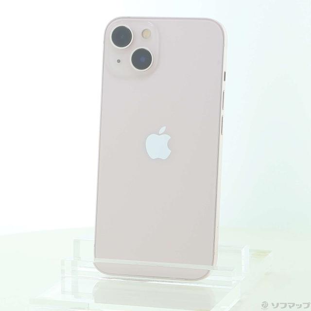 (中古)Apple iPhone13 128GB ピンク MLNE3J/A SIMフリー(262-ud)