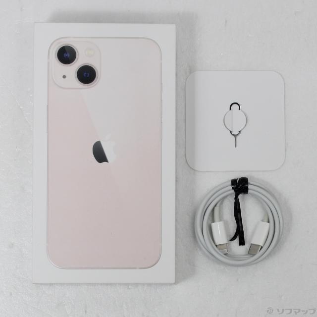 (中古)Apple iPhone13 128GB ピンク MLNE3J/A SIMフリー(262-ud)_4