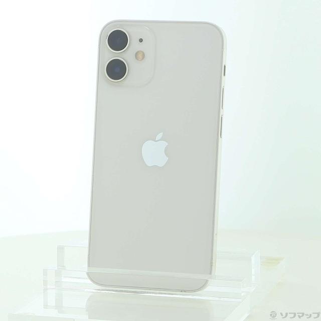 (中古)Apple iPhone12 mini 256GB ホワイト MGDT3J/A SIMフリー(295-ud)
